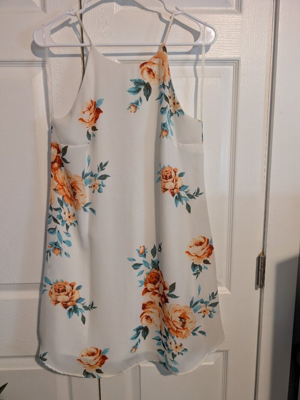 Altar'd State Flowy White Floral Dress Size Small